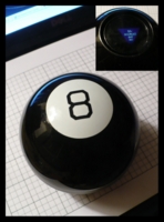 Dice : Dice - Novelties - Magic 8 Ball Oracle Garage Sale 2009